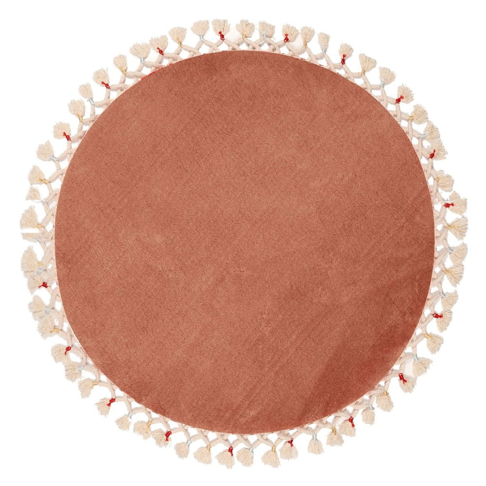 Covoraș de baie maro ø 80 cm Tuft – Foutastic