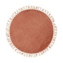 Covoraș de baie maro ø 80 cm Tuft – Foutastic