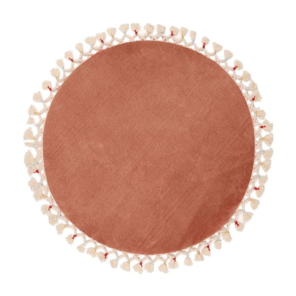 Covoraș de baie maro ø 80 cm Tuft – Foutastic