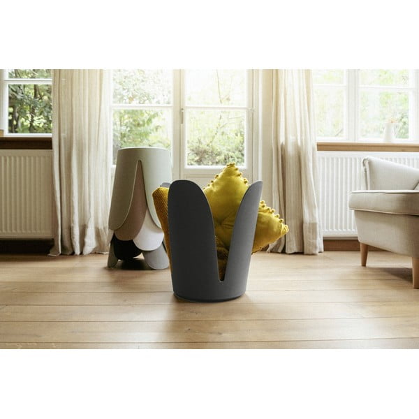 Scaun gri antracit din plastic Comiso – Wenko-image-4