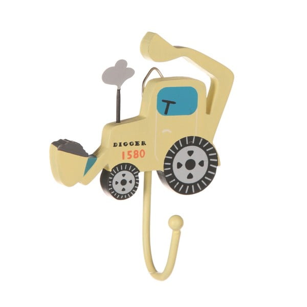 Cârlig galben de montat pe perete Digger – Sass & Belle