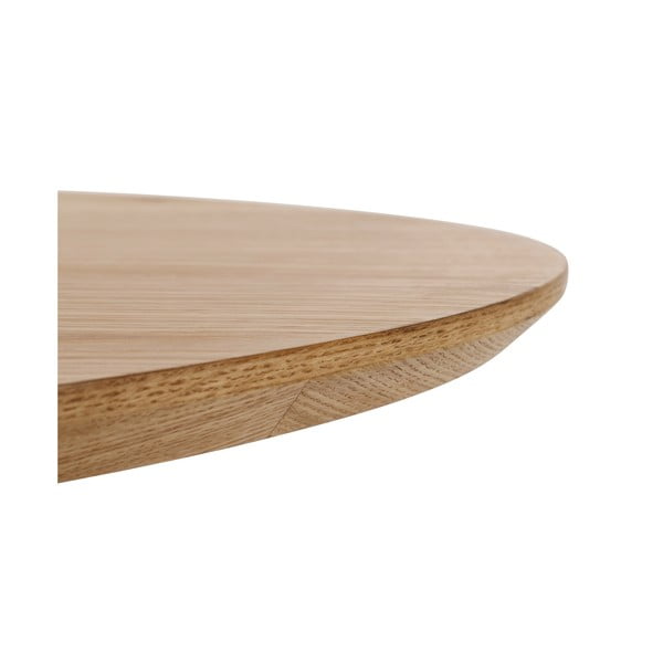 Masă de dining cu blat cu aspect de lemn de stejar 100x220 cm Heaven – Actona-image-4