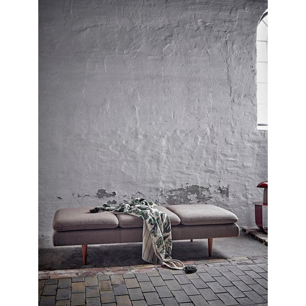 Pătură din bumbac reciclat 130x160 cm Birdliva – Bloomingville-image-2