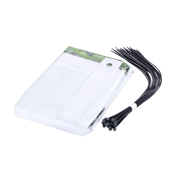 Paravan pentru balcon verde din plastic 500x85 cm – Maximex-image-3