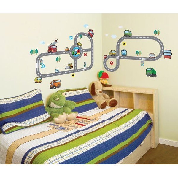 Autocolant Two Roadways-image-1