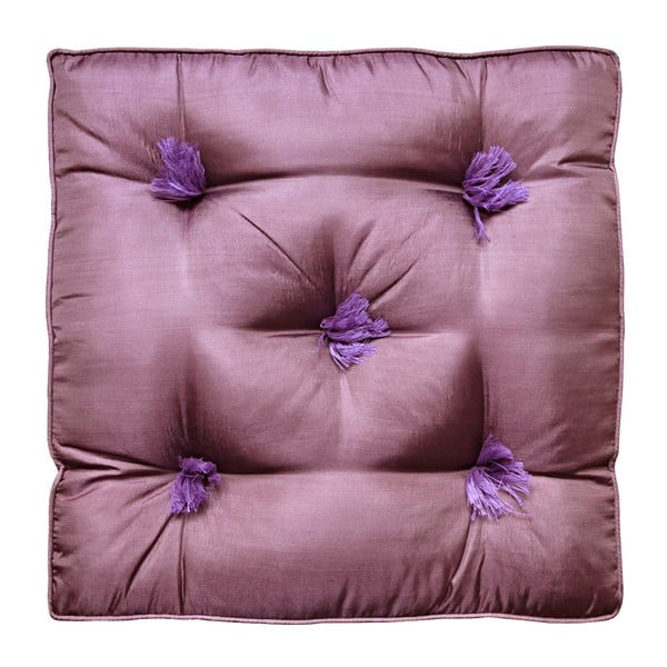 Pernă pentru scaun din mătase a’miou home Flavo, violet 