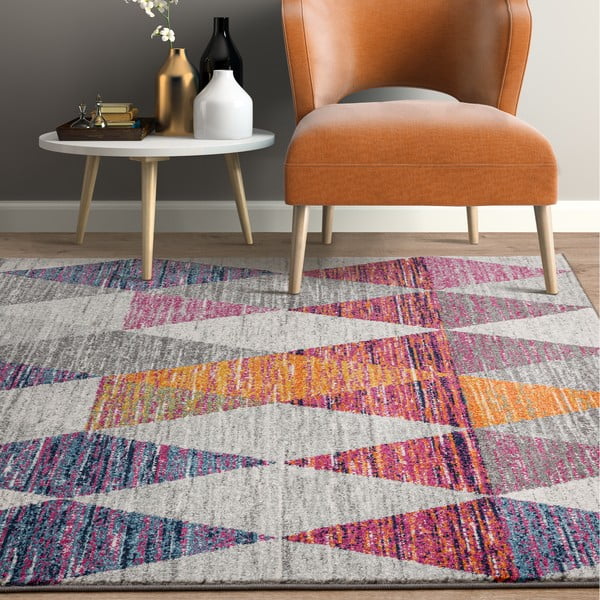 Covor roșu 120x170 cm Muse Harlequin Pink – Asiatic Carpets-image-1
