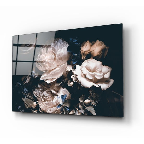 Tablou din sticlă Insigne Bouquet, 72 x 46 cm