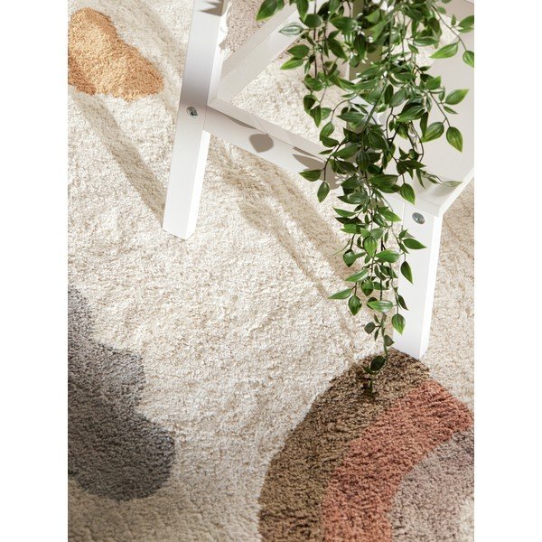 Covor pentru copii crem lavabil/țesut manual din bumbac 140x200 cm Snuggle Willy – Hanse Home-image-2