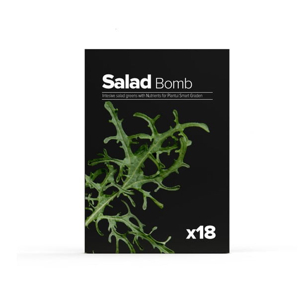 Set de 18 capsule cu semințe Plantui Salad Bomb