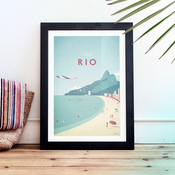 Poster Travelposter Rio, 50 x 70 cm-image-1
