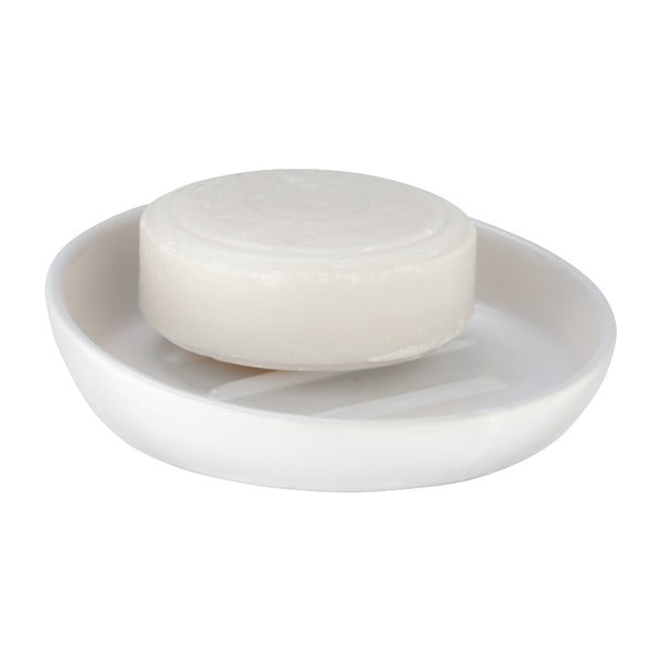 Săpunieră din ceramică Wenko Badi, alb-image-1