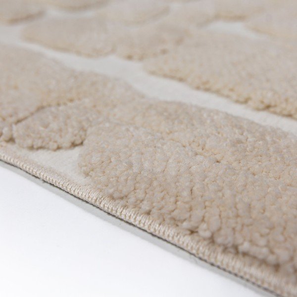 Covor crem 200x300 cm Esra Cobbled – Flair Rugs-image-3