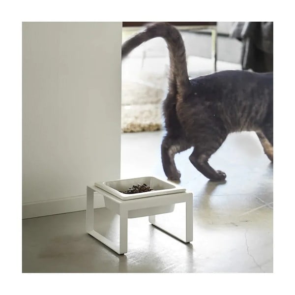 Set de bol și litieră pentru animale de companie Tower – YAMAZAKI-image-2