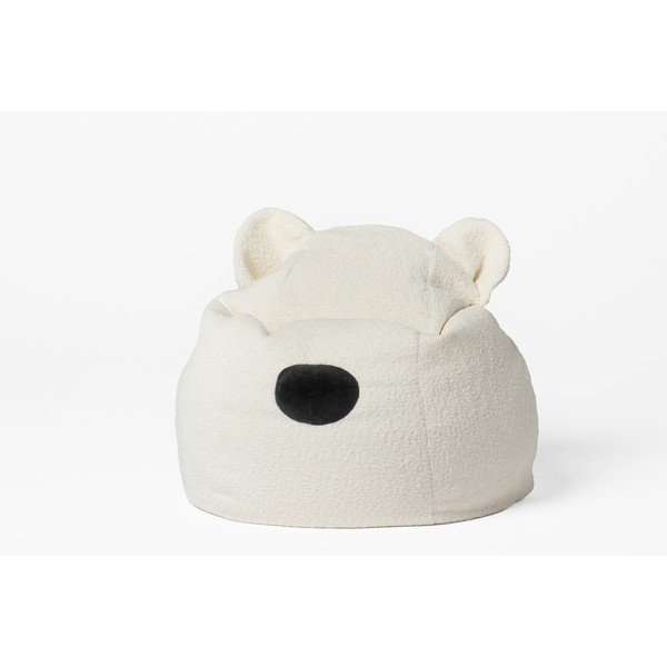 Fotoliu puf pentru copii crem Bear – The Brooklyn Kids-image-1