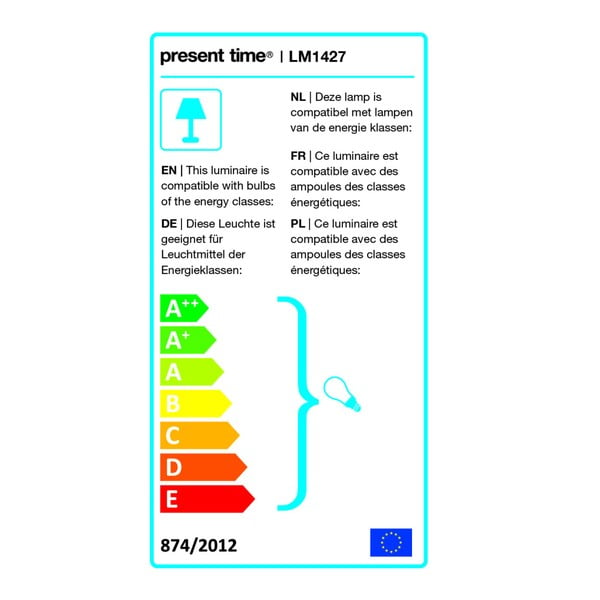 Lustră Leitmotiv Mingle, ⌀ 26,5 cm, alb cu detalii arămii-image-4