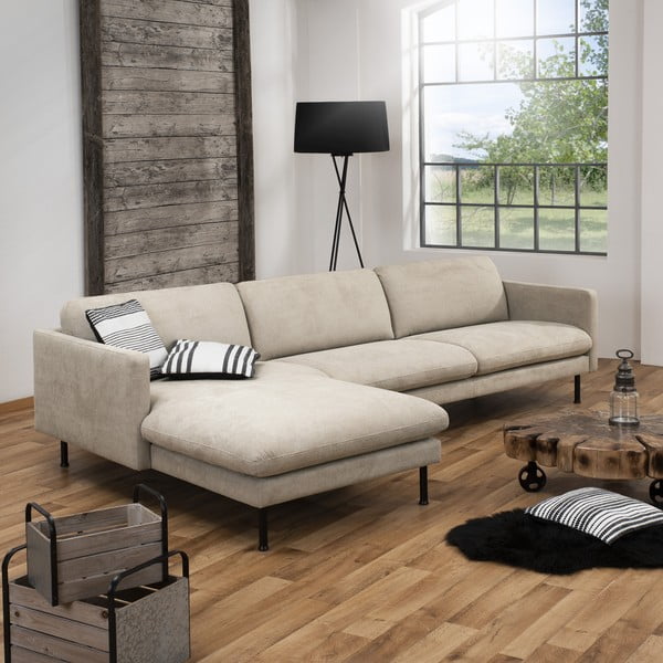 Colțar Max Winzer Nathan, colț stânga, bej-image-1