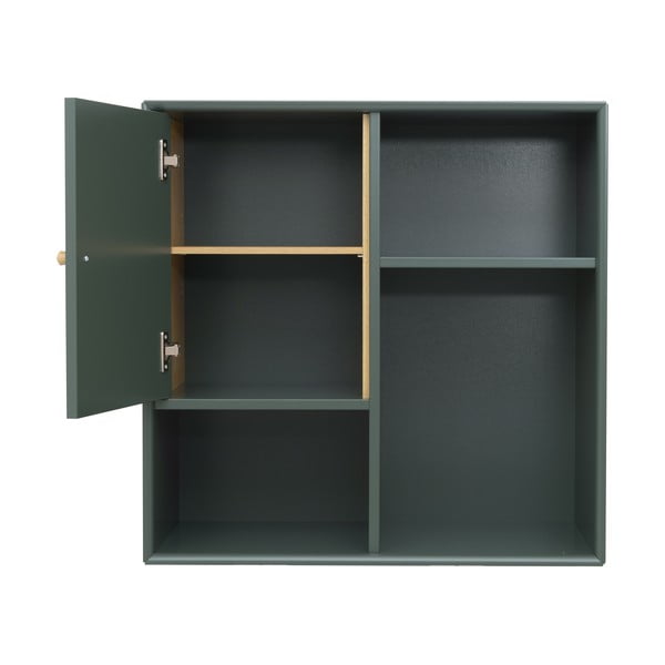 Modul cu uși pentru sistem de rafturi modulare verde 33x43,5 cm Z Cube - Tenzo-image-1