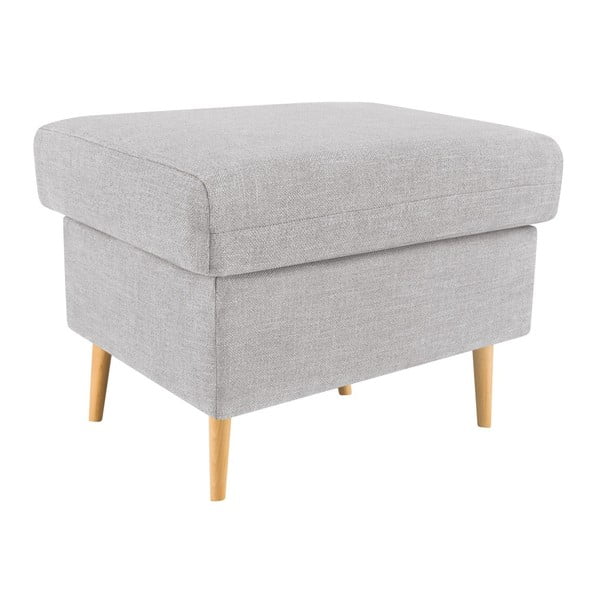 Taburet Mazzini Sofas Iris, gri deschis-image-3