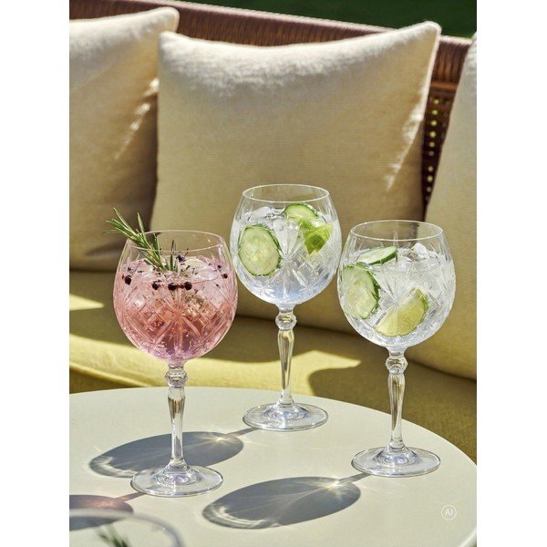 Set de pahare 4 buc. de gin 650 ml Melodia – Lyngby Glas-image-2
