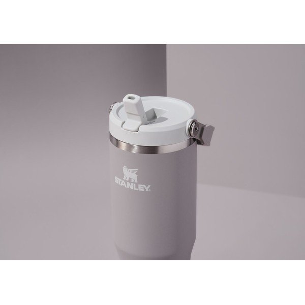 Termos gri deschis din oțel inoxidabil 410 ml IceFlow™ Flip Straw 2.0 Tumbler Ash – Stanley-image-4