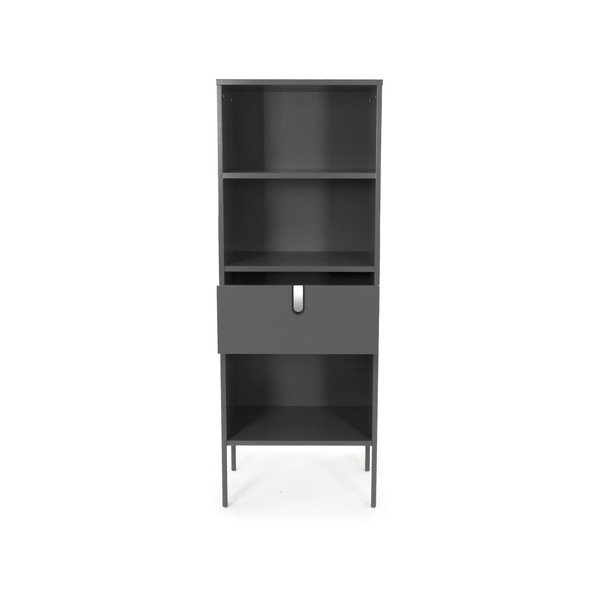 Etajeră Tenzo Uno, înălțime 152 cm, gri-image-3