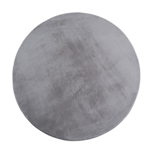 Covor gri deschis lavabil rotund ø 160 cm Joy – Ayyildiz Carpets