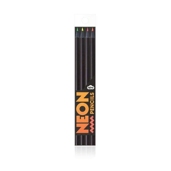 Set 4 creioane npw™ Neon Pencils
