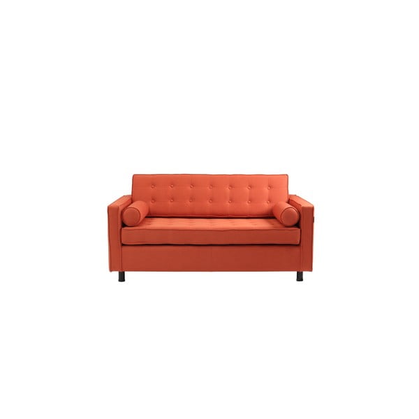 Canapea extensibilă 2 locuri Custom Form Topics, portocaliu