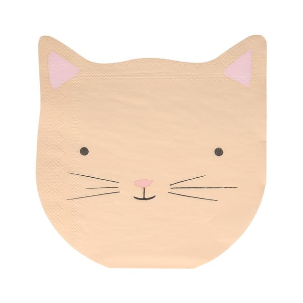 Șervețele 16 buc. din hârtie Cat – Meri Meri-image-4