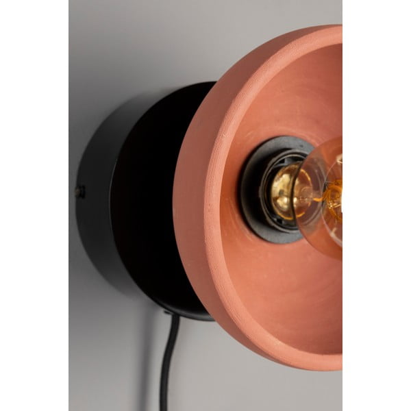 Aplică de perete în culoarea somonului/neagră Zahra – Dutchbone-image-3