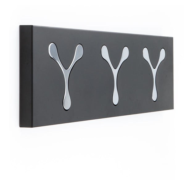 Cuier de perete Tomasucci New Bin, negru
