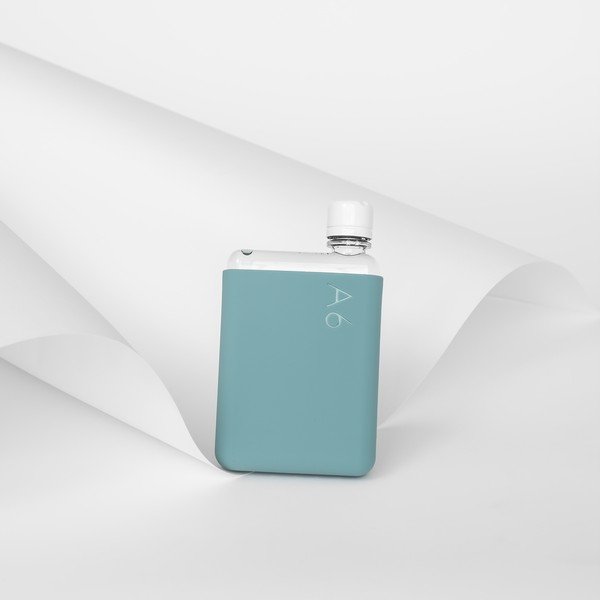 Husă din silicon pentru sticlă de buzunar Memobottle A6 Sleeve, albastru turcoaz-image-1