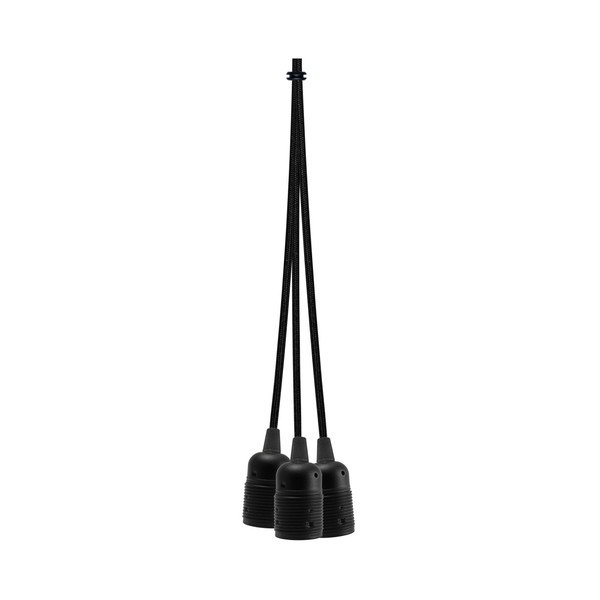 Lampă de tavan 3 cabluri Bulb Attack Uno, negru-image-2
