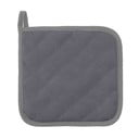 Mănușă din bumbac pentru bucătărie Tiseco Home Studio Abe, 20 x 20 cm, gri