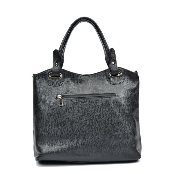 Geantă din piele Luisa Vannini Elegant Nero-image-1
