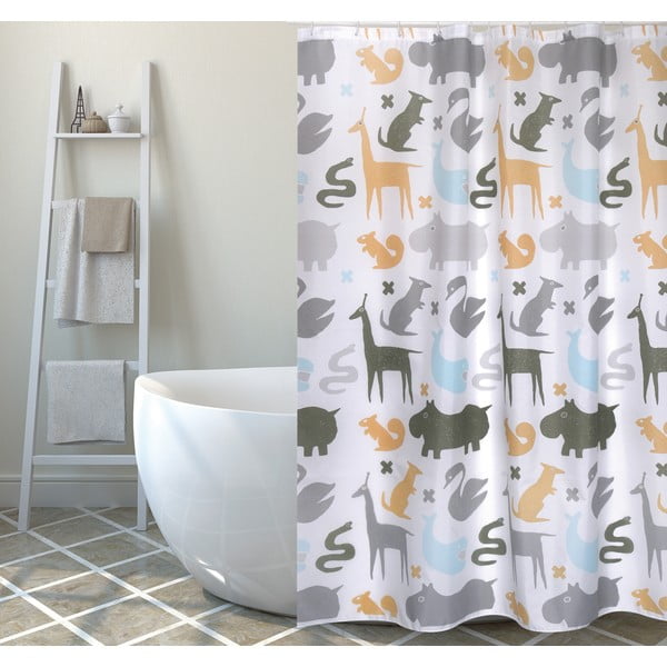 Perdea de duș 180x200 cm Noe – MSV-image-1