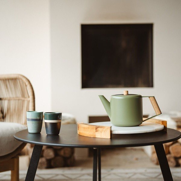 Ceainic verde din oțel inoxidabil 1,1 l Duet Boston – Bredemeijer-image-1