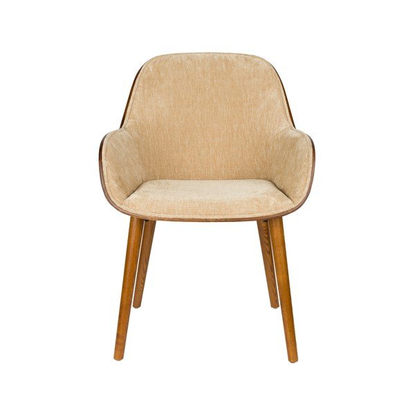 Scaun de living bej cu cotiere tapițat Taylor – Dutchbone-image-2