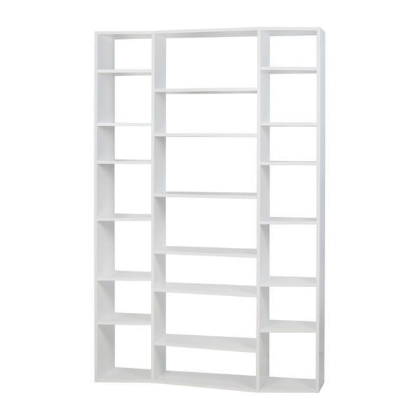Bibliotecă albă 144x224 cm Valsa – TemaHome-image-1