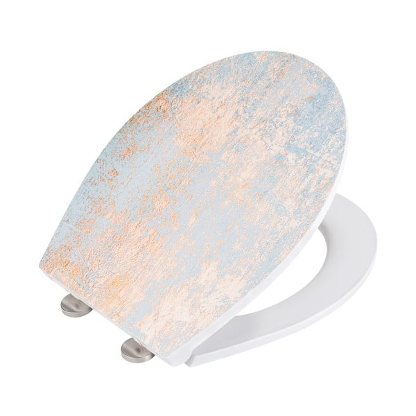 Capac de toaletă cu închidere automată 37,5 x 44,5 cm Agate - Wenko-image-2