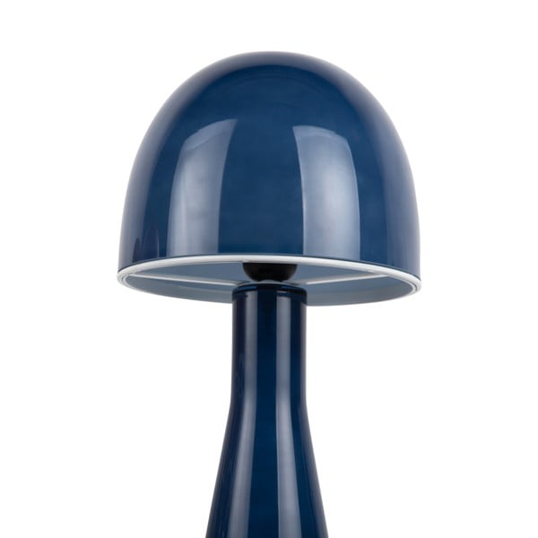 Veioză albastru-închis cu abajur din sticlă (înălțime 45 cm) Bombin – Leitmotiv-image-2