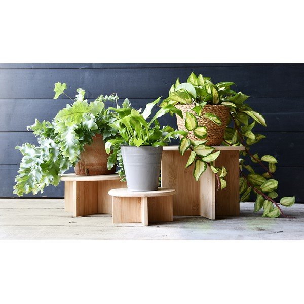 Suport pentru flori din bambus ø 25 cm (înălțime 19,5 cm) – Esschert Design-image-2