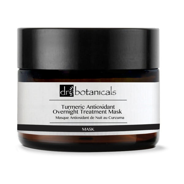 Mască de față Dr. Botanicals DB Turmeric Antioxidant Overnight Treatment, 50 ml