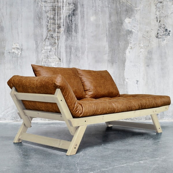 Canapea Karup Vintage Bepop Natural/Cognac-image-3