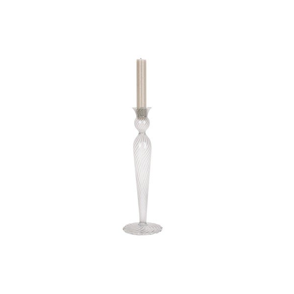 Sfeșnic din sticlă PT LIVING Swirl, înălțime 26,5 cm-image-2