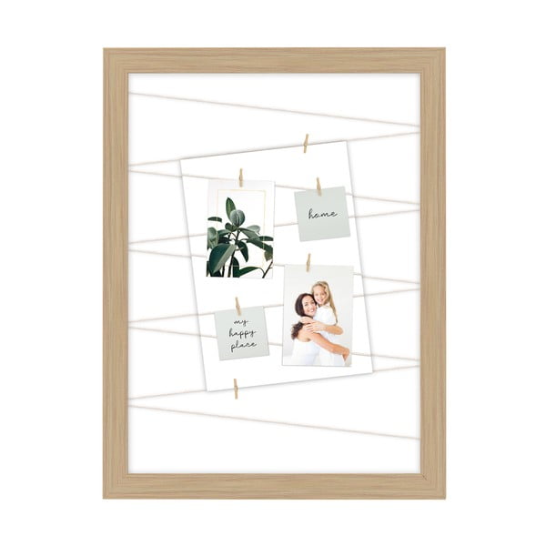 Ramă foto în culoare naturală de agățat 40x50 cm Beech – knor