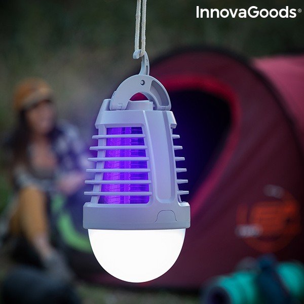 Lanternă reîncărcabilă anti-țânțari InnovaGoods, 2 în 1-image-4