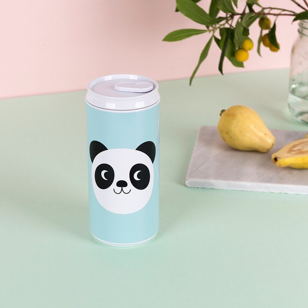 Sticlă pentru copii din bioplastic 330 ml Miko the Panda – Rex London-image-1