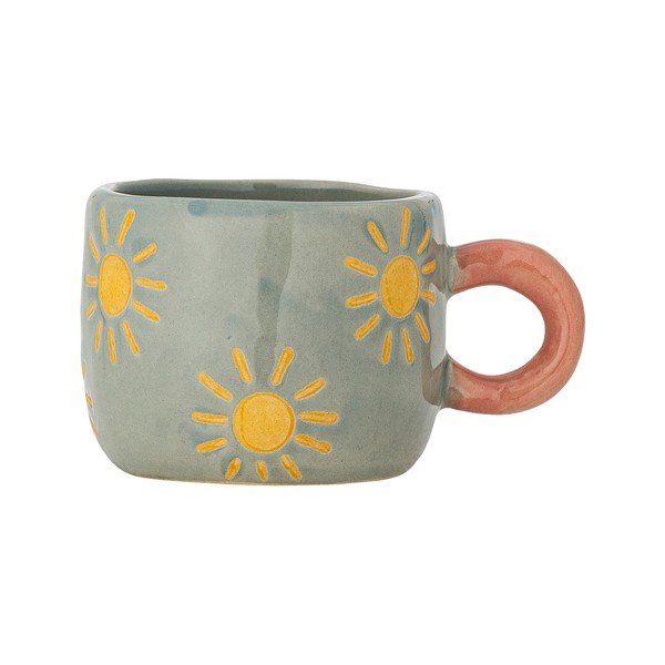 Cană pentru copii albastru-deschis din ceramică 110 ml Nini – Bloomingville